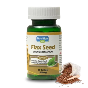Flax Seed Softgel Capsules