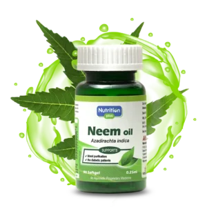 Neem Oil Softgel Capsules